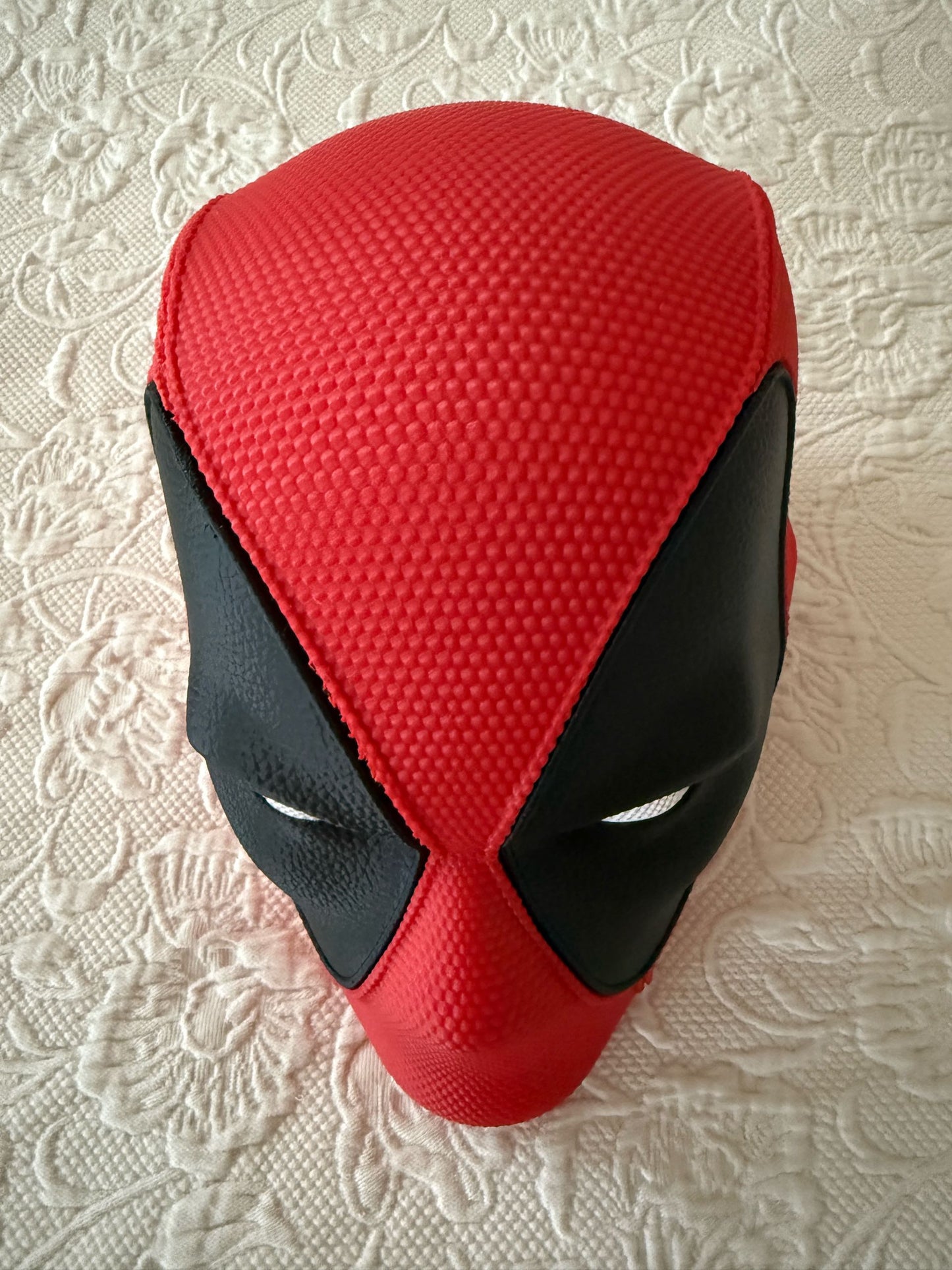3D Printed Deadpool 3 textured helmet